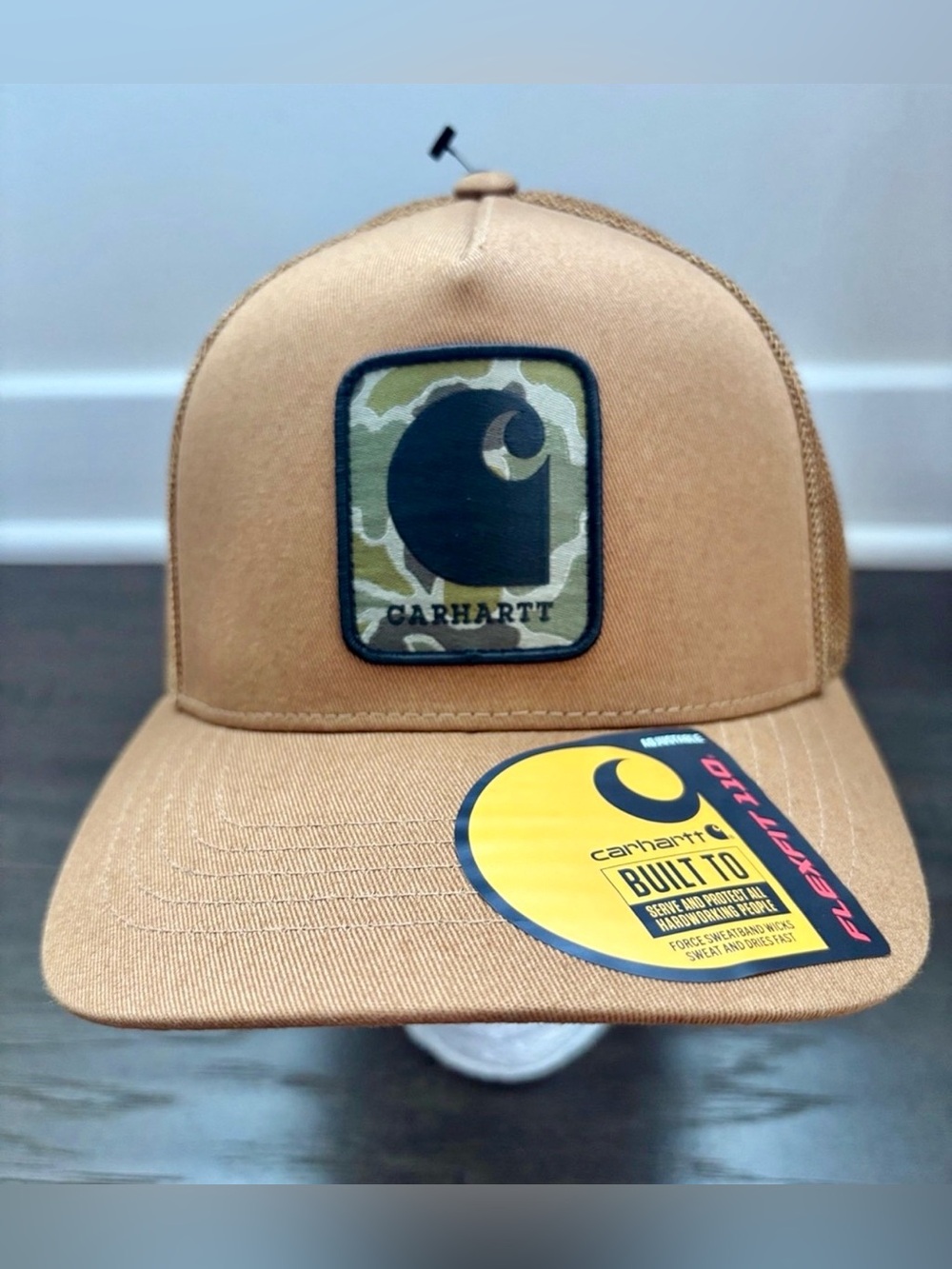 Carhartt Rugged FlexFit 110 Twill & Mesh,Fast dry,odor fighting,snapback,camo